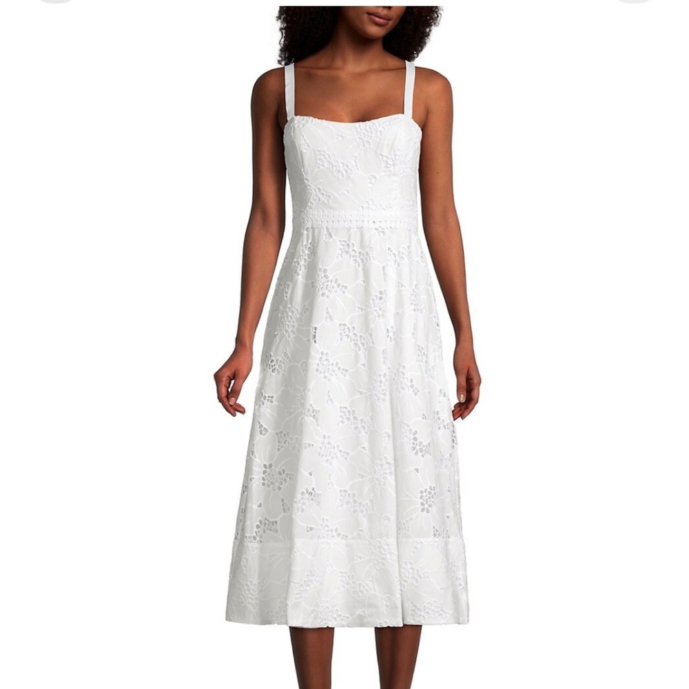 Lilly Pulitzer Fawn White Eyelet Dress